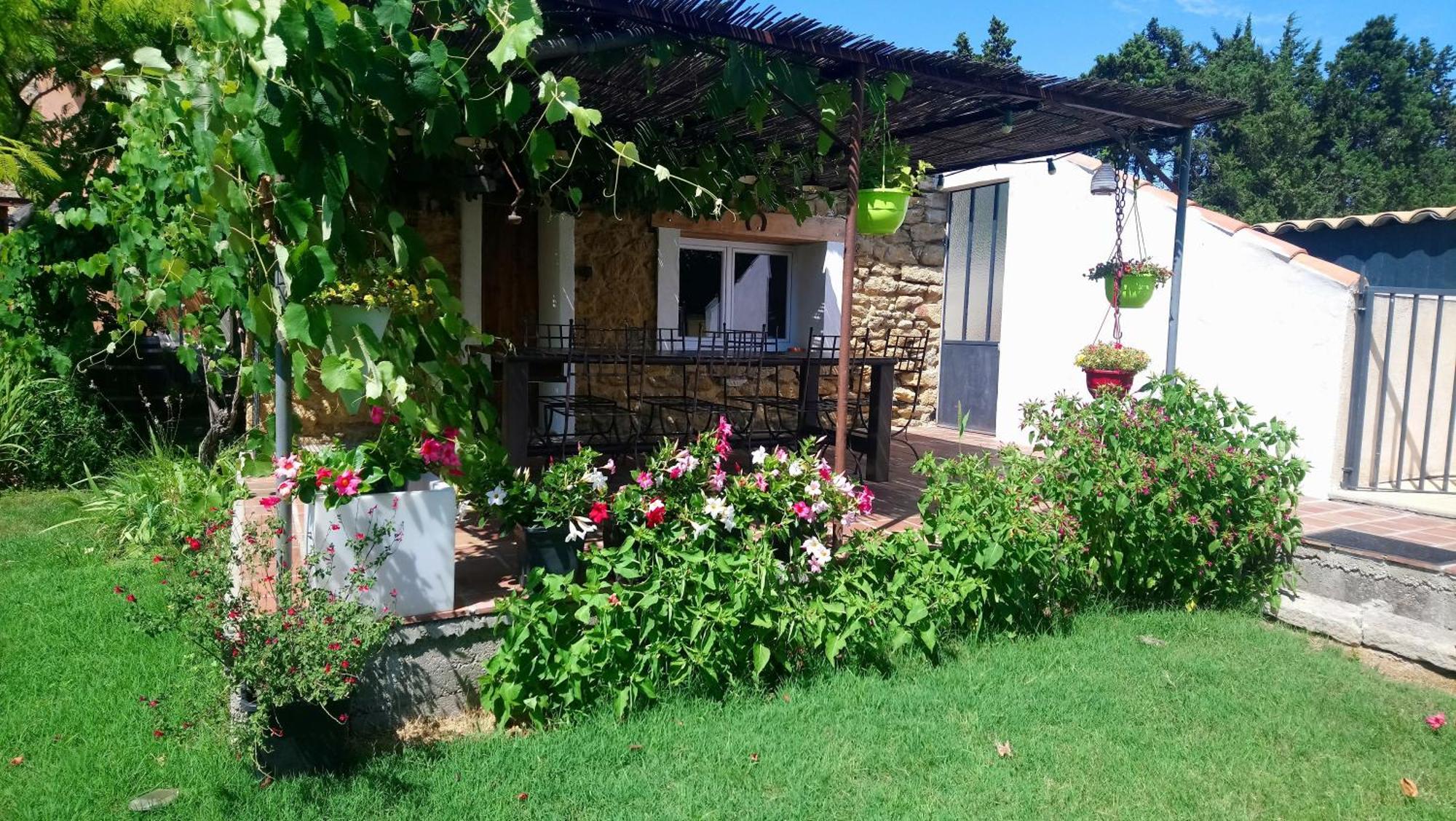 Gite Mas De La Restanque Monteux Extérieur photo